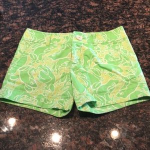 Women’s Lilly Pulitzer Callahan Shorts size 0